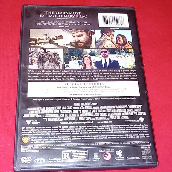 AMERICAN SNIPER DVD 📀 - Picture 2 of 4